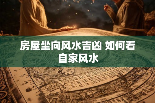 房屋坐向风水吉凶 如何看自家风水 房屋坐向风水吉凶 如何看自家风水