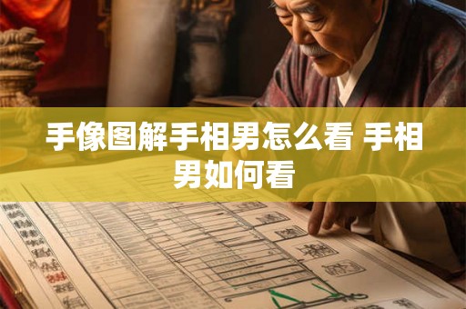 手像图解手相男怎么看 手相男如何看 手像图解手相男怎么看 手相男如何看
