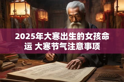 2025年大寒出生的女孩命运 大寒节气注意事项