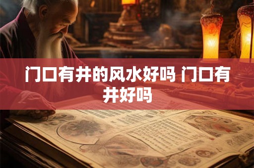 门口有井的风水好吗 门口有井好吗 门口有井的风水好吗 门口有井好吗