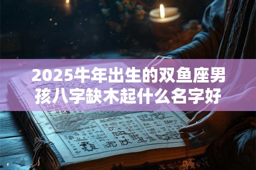 2025牛年出生的双鱼座男孩八字缺木起什么名字好
