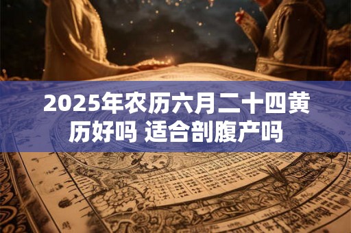 2025年农历六月二十四黄历好吗 适合剖腹产吗 2025年农历六月二十四黄历好吗 适合剖腹产吗