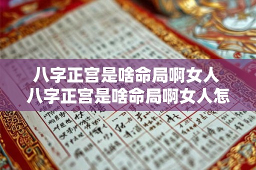 八字正宫是啥命局啊女人 八字正宫是啥命局啊女人怎么看 八字正宫是啥命局啊女人 八字正宫是啥命局啊女人怎么看
