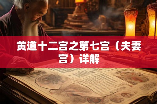黄道十二宫之第七宫(夫妻宫)详解 黄道十二宫之第七宫(夫妻宫)详解