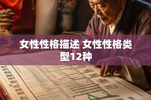 女性性格描述 女性性格类型12种 女性性格描述 女性性格类型12种