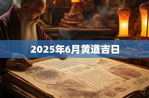 2025年6月黄道吉日 2025年6月黄道吉日
