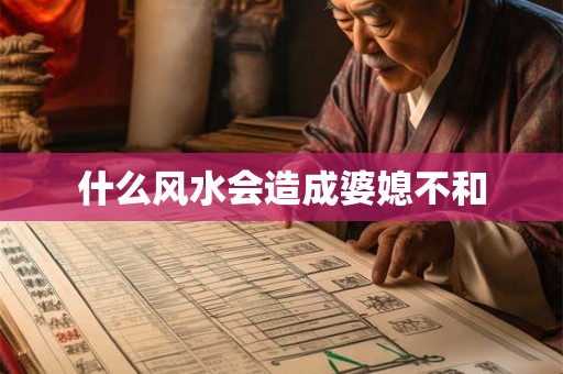 什么风水会造成婆媳不和 什么风水会造成婆媳不和