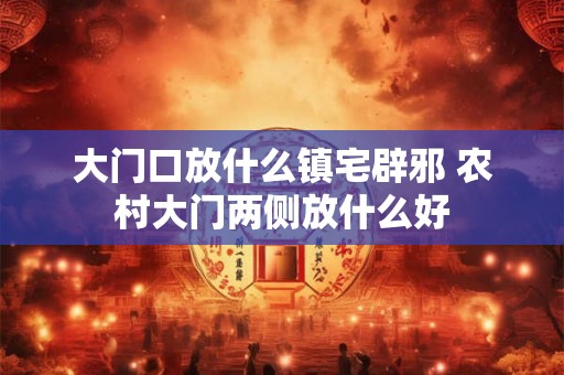 大门口放什么镇宅辟邪 农村大门两侧放什么好 大门口放什么镇宅辟邪 农村大门两侧放什么好