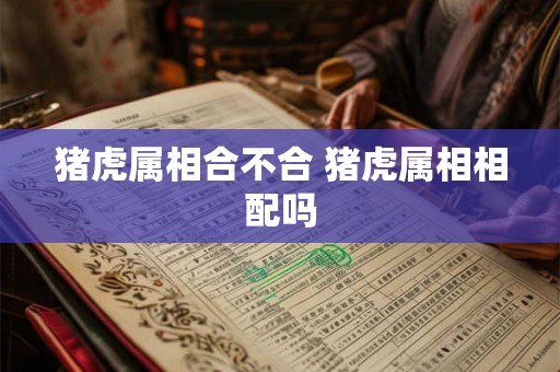 猪虎属相合不合 猪虎属相相配吗 猪虎属相合不合 猪虎属相相配吗