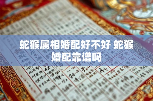 蛇猴属相婚配好不好 蛇猴婚配靠谱吗 蛇猴属相婚配好不好 蛇猴婚配靠谱吗
