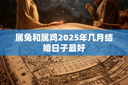 属兔和属鸡2025年几月结婚日子最好 属兔和属鸡2025年几月结婚日子最好
