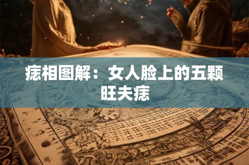 痣相图解:女人脸上的五颗旺夫痣 痣相图解:女人脸上的五颗旺夫痣