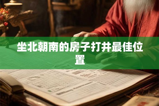 坐北朝南的房子打井最佳位置 坐北朝南的房子打井最佳位置