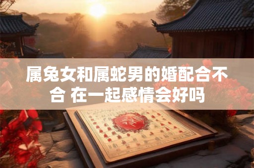 属兔女和属蛇男的婚配合不合 在一起感情会好吗