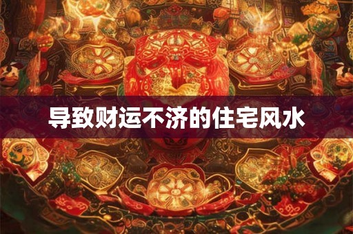 导致财运不济的住宅风水