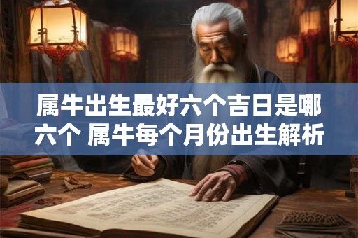 属牛出生最好六个吉日是哪六个 属牛每个月份出生解析 属牛出生最好六个吉日是哪六个 属牛每个月份出生解析