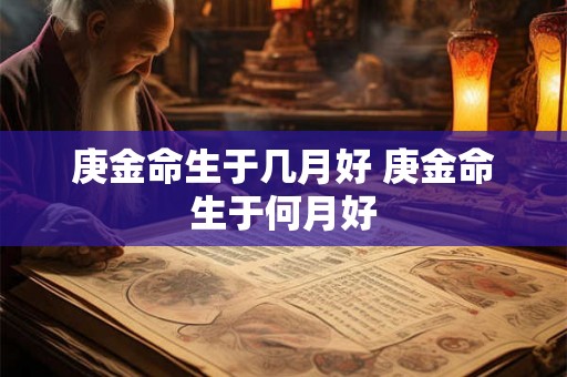 庚金命生于几月好 庚金命生于何月好 庚金命生于几月好 庚金命生于何月好