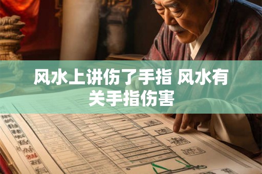 风水上讲伤了手指 风水有关手指伤害 风水上讲伤了手指 风水有关手指伤害