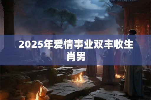 2025年爱情事业双丰收生肖男 2025年爱情事业双丰收生肖男