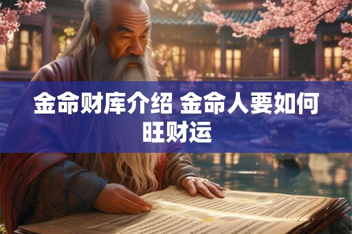 金命财库介绍 金命人要如何旺财运 金命财库介绍 金命人要如何旺财运