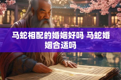 马蛇相配的婚姻好吗 马蛇婚姻合适吗 马蛇相配的婚姻好吗 马蛇婚姻合适吗