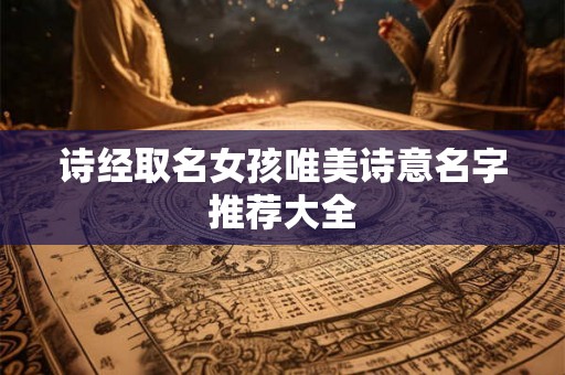 诗经取名女孩唯美诗意名字推荐大全