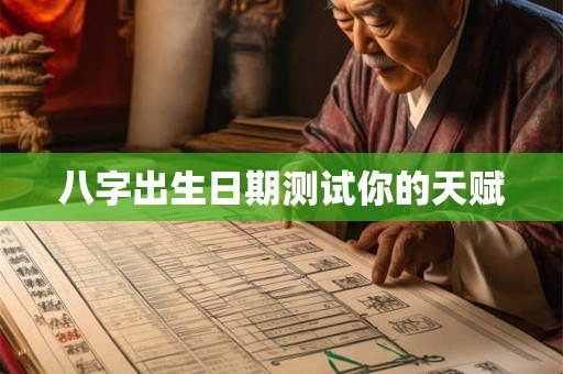 八字出生日期测试你的天赋 八字出生日期测试你的天赋