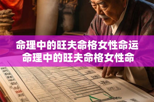 命理中的旺夫命格女性命运 命理中的旺夫命格女性命运怎么样 命理中的旺夫命格女性命运 命理中的旺夫命格女性命运怎么样