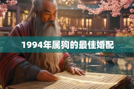 1994年属狗的最佳婚配 1994年属狗的最佳婚配