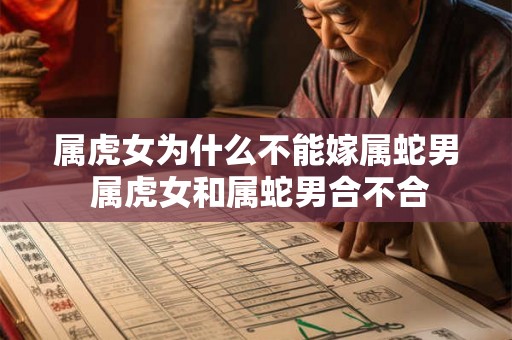 属虎女为什么不能嫁属蛇男 属虎女和属蛇男合不合 属虎女为什么不能嫁属蛇男 属虎女和属蛇男合不合