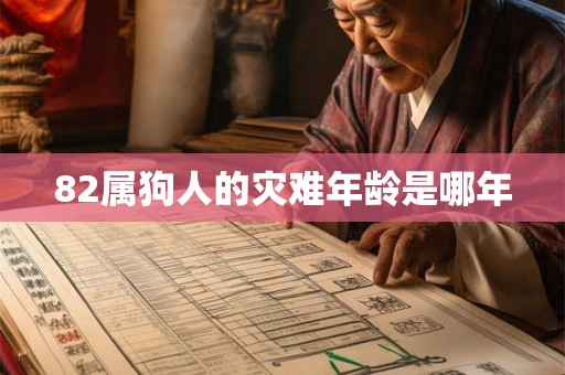82属狗人的灾难年龄是哪年