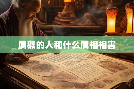 属猴的人和什么属相相害