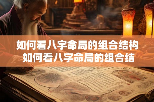 如何看八字命局的组合结构 如何看八字命局的组合结构图解 如何看八字命局的组合结构 如何看八字命局的组合结构图解