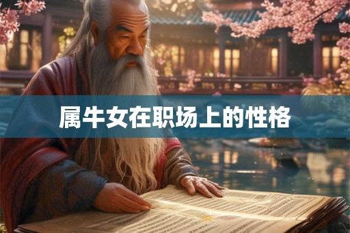 属牛女在职场上的性格 属牛女在职场上的性格