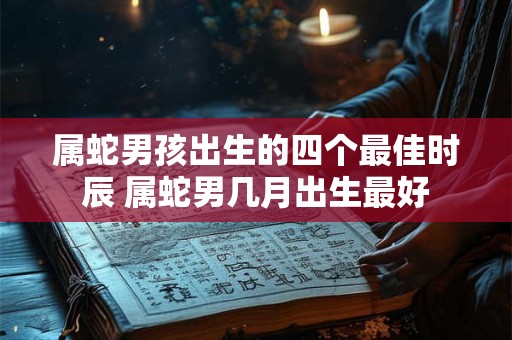 属蛇男孩出生的四个最佳时辰 属蛇男几月出生最好 属蛇男孩出生的四个最佳时辰 属蛇男几月出生最好