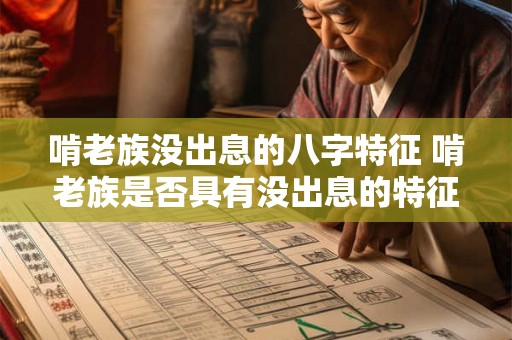 啃老族没出息的八字特征 啃老族是否具有没出息的特征