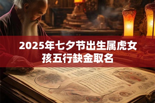 2025年七夕节出生属虎女孩五行缺金取名 2025年七夕节出生属虎女孩五行缺金取名