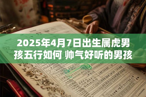 2025年4月7日出生属虎男孩五行如何 帅气好听的男孩名字 2025年4月7日出生属虎男孩五行如何 帅气好听的男孩名字