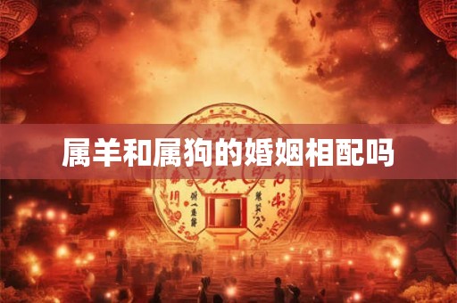 属羊和属狗的婚姻相配吗 属羊和属狗的婚姻相配吗