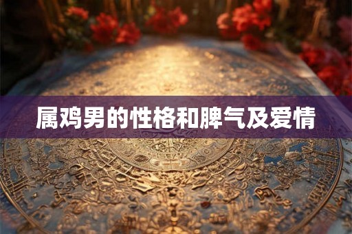 属鸡男的性格和脾气及爱情