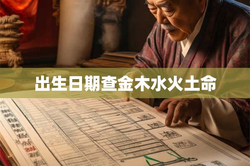出生日期查金木水火土命 出生日期查金木水火土命