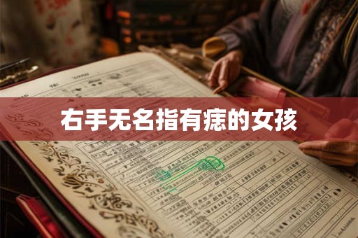 右手无名指有痣的女孩 右手无名指有痣的女孩