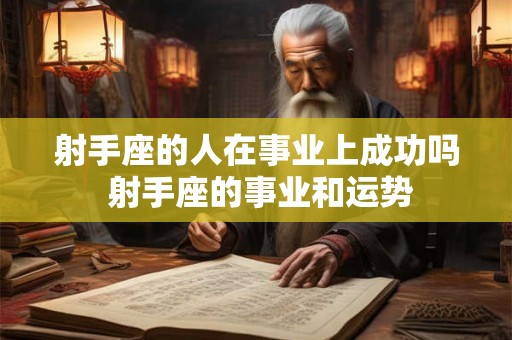射手座的人在事业上成功吗 射手座的事业和运势
