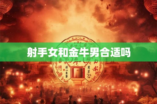 射手女和金牛男合适吗