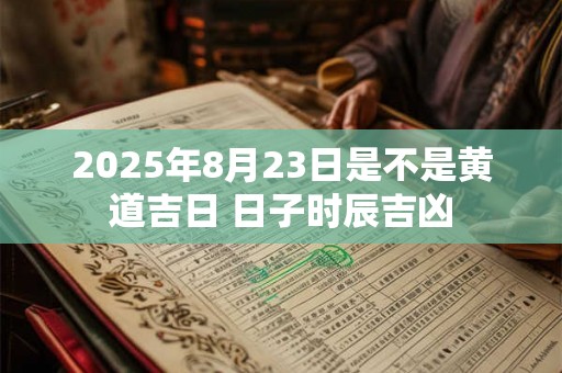 2025年8月23日是不是黄道吉日 日子时辰吉凶 2025年8月23日是不是黄道吉日 日子时辰吉凶