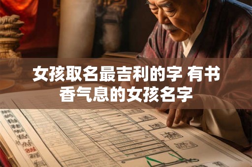 女孩取名最吉利的字 有书香气息的女孩名字 女孩取名最吉利的字 有书香气息的女孩名字