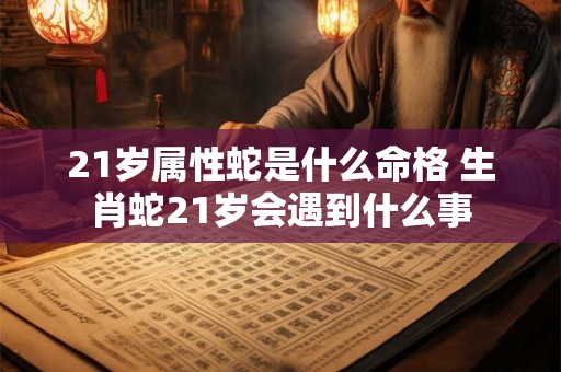 21岁属性蛇是什么命格 生肖蛇21岁会遇到什么事 21岁属性蛇是什么命格 生肖蛇21岁会遇到什么事