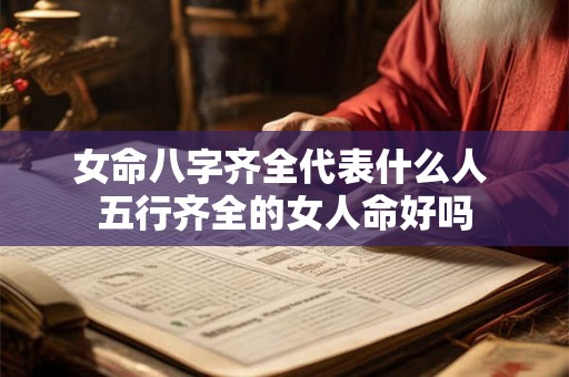 女命八字齐全代表什么人 五行齐全的女人命好吗