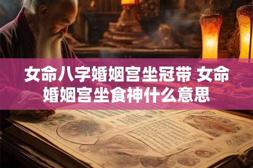 女命八字婚姻宫坐冠带 女命婚姻宫坐食神什么意思 女命八字婚姻宫坐冠带 女命婚姻宫坐食神什么意思