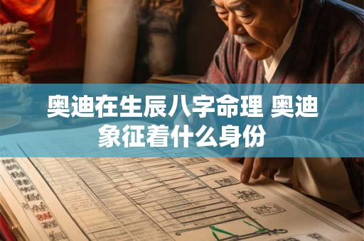 奥迪在生辰八字命理 奥迪象征着什么身份 奥迪在生辰八字命理 奥迪象征着什么身份